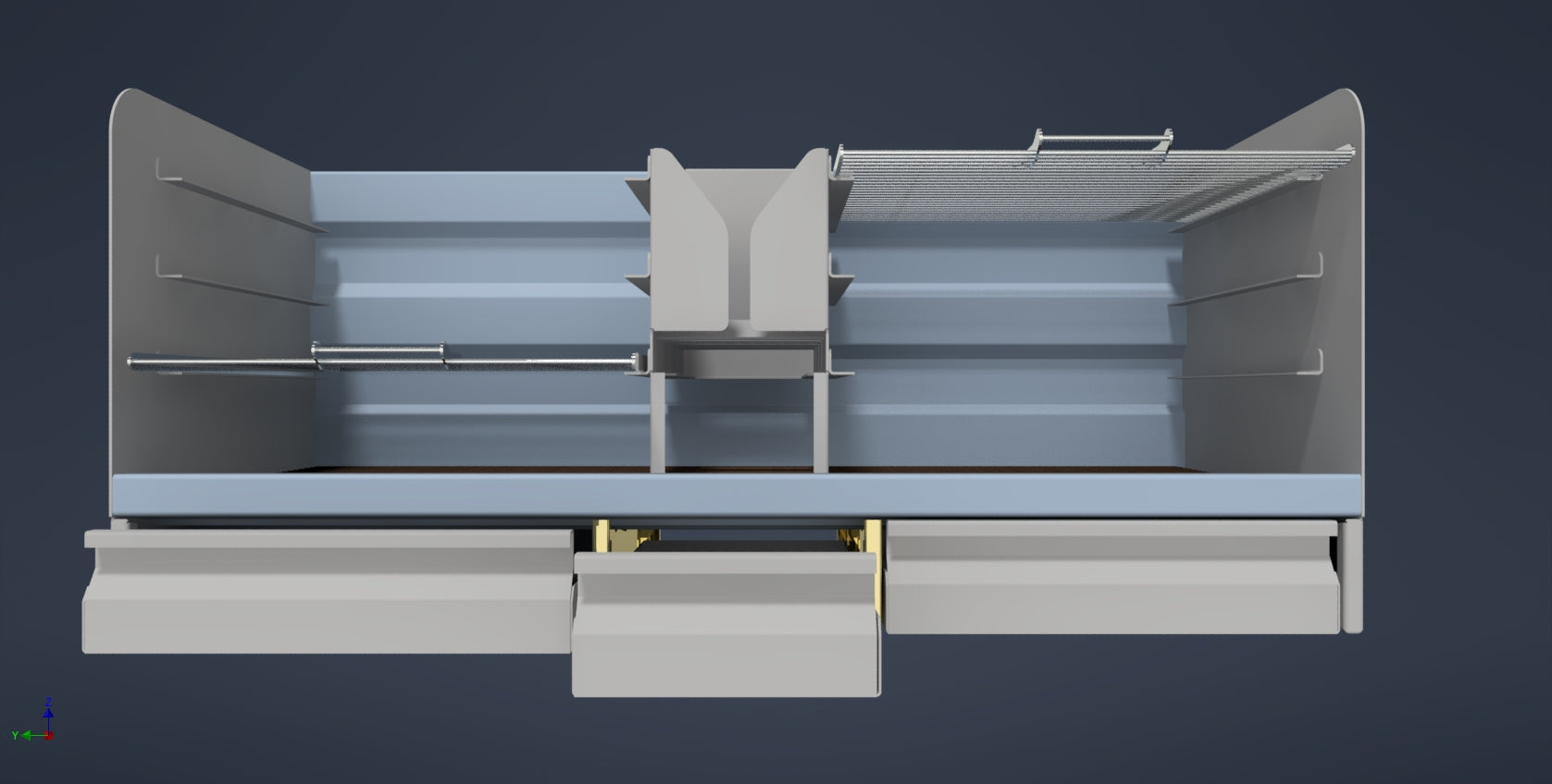 Fabbed Standard Build-in Braai Front image