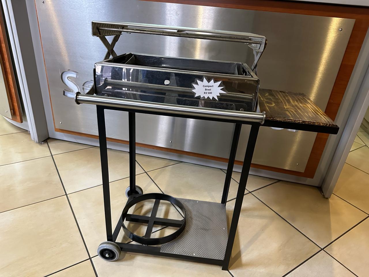 Fabbed braai Stand with compact braai on top- Fabbed